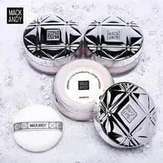 Mackandy MackAndy Gel Leve Aliviador de Coração Maquiagem em Pó Solto à prova d'água Controle de Óleo de Fixação de Pó Solto Substituto Plano do Estudante