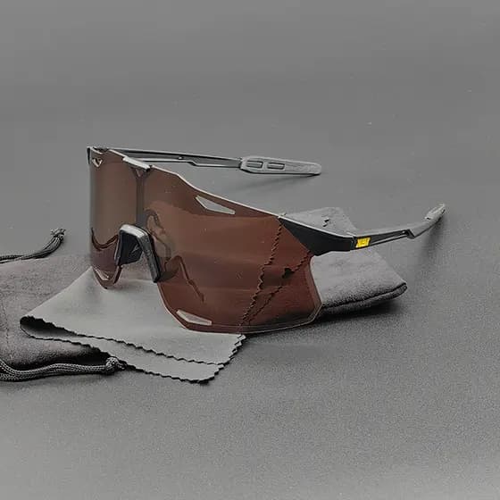 Óculos De Sol Para Ciclismo Sem Borda UV400 Masculino Esportivos Ciclistas Ao Ar Livre