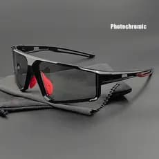 Óculos De Sol Esportivos Lentes Fotocromáticas Ciclismo Corrida Bicicleta Polarizados