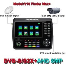 Novo estilo DVB-S/S2/S2X/Satellite Star Finder Suporte WIFI V10 Finder MAX