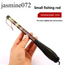 Vara de pesca Vara de pesca de camarão Conjunto de suprimentos de pesca Pequenos objetos Plataforma de pesca Vara de pes