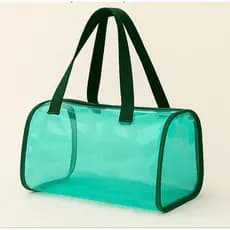 Bolsa Transparente Verde Natação, Praia, Academia Brinde/Lembrança de festas
