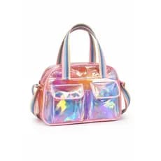 Bolsa Holográfica Transparente Shows Barzinho Praia