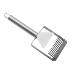 Garfo Desoperculador Invertido Inox Apicultura Abelha Favo