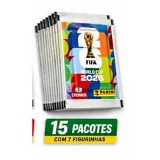 Figurinhas Copa Futebol 2026 5 10 15 pacotes Envelopes Dos Craques