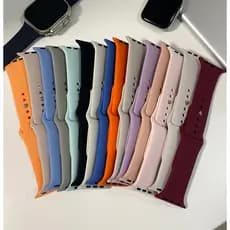 ALUBEN Pulseira smart Watch Silicone Compatível Relógio 38mm/40mm/41mm 42mm/44mm/45mm/49mm