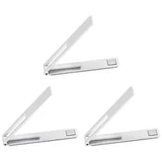 Suporte dobrável para celular em uma única linha, suporte de mesa de metal com suporte invisível, pequeno e mini
