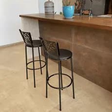 Kit 2 Banqueta Redonda Alta/Baixa Para Mesa Bistrô Casa Cozinha Gourmet Envio Imediato