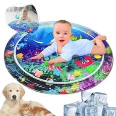 Tapete de Água Inflável Atividades Interativas Almofada Sensorial Brinquedo Infantil Bebê Baby Menino  Menina Tummy Time