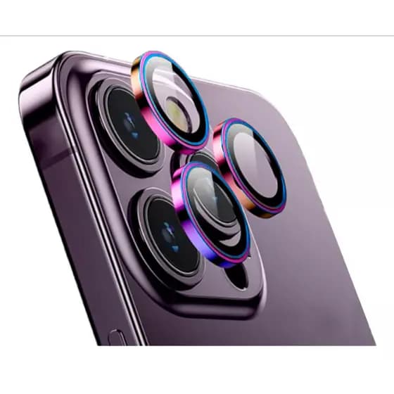 Kit Câmera Película para Lente proteção Blindagem Compatível iPhone 11 Pro / 11 Pro Max / 12 Pro