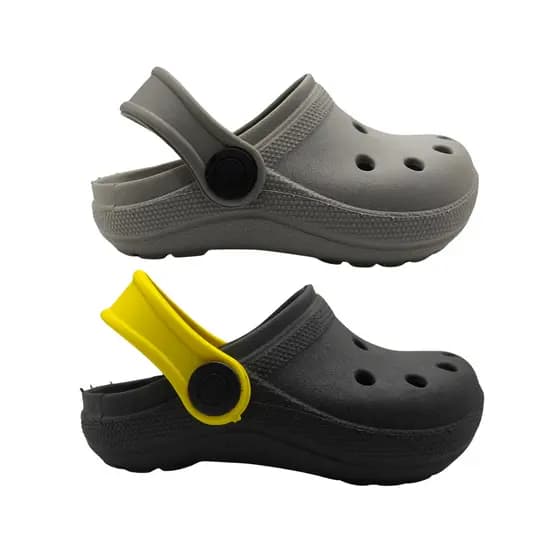 Kit 2 Pares De Chinelo Babuche Unissex Infantil Uso dia dia Confortavel Leve