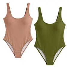 Kit 2 Bory Maio Feminino Cores Neutras Basico Natacao e Praia