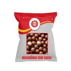 MACADÂMIA COM CASCA 500GR