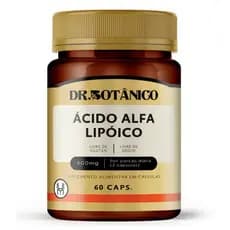 ÁCIDO ALFA LIPÓICO 60CAPS 600MG DR BOTÂNICO