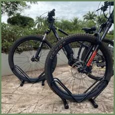 Suporte De Bike Speed MTB Para Chão 1 Vaga Estacionamento Seguro Envio Imediato