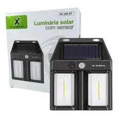 Luminaria Solar Com Sensor De Presença Xc-lm-07 X-cell