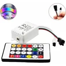 Controladora De Intensidade Com Sensor Para Fita Led Controle RGB 24 Botões DC-5-24V TB1630