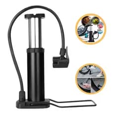 Bomba de Ar Inflador Manual De Alta Pressão Para Encher Pneus  Bicicleta Moto Bola  Colchão BOM8804