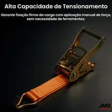 Kit 5 Catraca Ferragem Para Cinta Amarração Carga Caminhão Carreta Ate 5000 KG