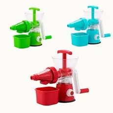 Processador Moedor Centrifuga Manual Espremedor Extrator  Frutas Legumes Sucos