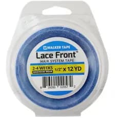 Fita Rolo Adesivo Lace Front Azul 12 Metros X 1,27cm