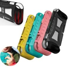 1 Pçs Para Nintendo Switch Lite Silicone Caso À Prova De Choque TPU Capa Protetora Escudo Com Aperto Ergonômico Nintend