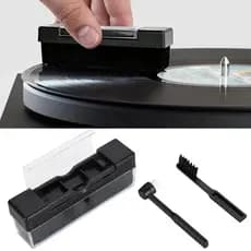 1 Pçs Anti-Estático Fonógrafo Turntable Vinil Registro Kit De Limpeza Removedor De Poeira Escova Para LP Discos De Manut