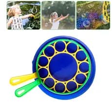 1Pcs/Set Ferramentas Criativas Sopradoras De Bolhas De Sabão Conjunto De Brinquedos Sopradores Para Crianças Ao Ar Livre Divertido