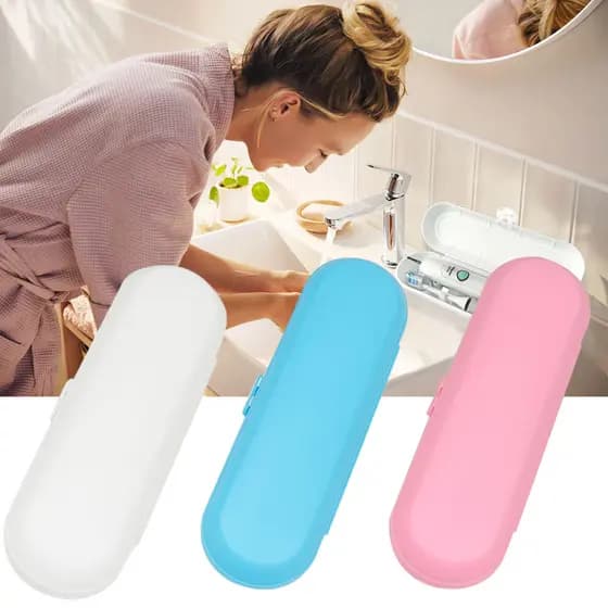 1 Conjunto De Escova De Dentes Elétrica , Estojo De Viagem Para Oral B E Outras Escovas Elétricas , Caixa Portátil , Sup