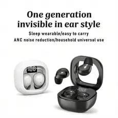 SK19-Mini Fone De Ouvido Sem Fio bluetooth Pequenos Fones Sono Trabalho Esportes Invisíveis HD HIFI Baixo Qualidade De S