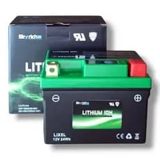 BATERIA - LITIO LIX5L - TITAN/FAN 125/150/160/BIZ/POP 100/110/125/BROS 125 - COMPATIVEL COM 4-5AH