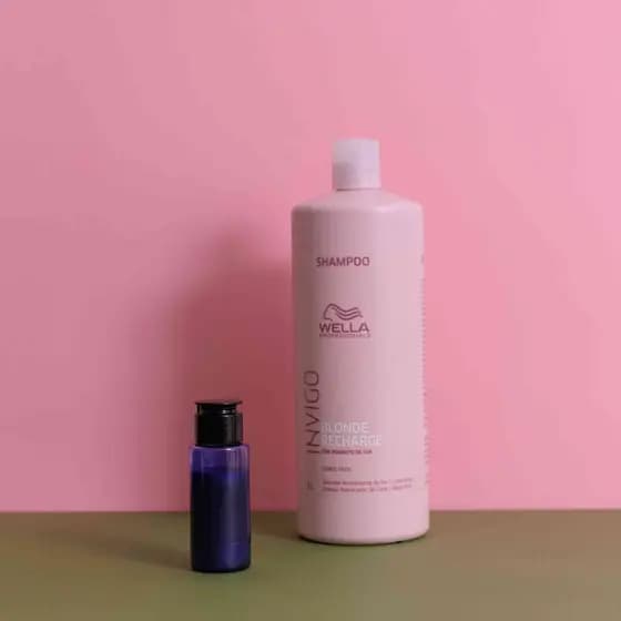 Shampoo Matizador para Cabelos Loiros ou Descoloridos – Efeito Perolado 60ml