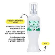 Desodorante Íntimo Unissex Menta - Frescor e Eliminação de Odor Hot Flowers