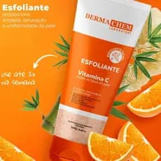 Gel Esfoliante Vitamina C 100g - Dermachem Laboratory