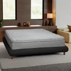 Base Cama Box Quarto de Casal 153cm Orgânica Napoli Bouclê