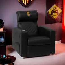 Poltrona Cadeira Gamer Sparta Reclinável Com USB E Rodinhas Em Corino