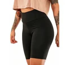 Bermuda Feminina P ao G3 Legging Suplex Comprido Academia Corrida Plus Size - Envio em 24 Horas
