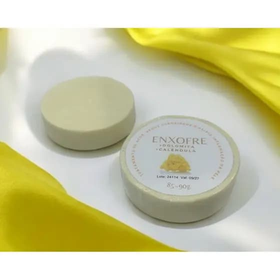 Sabonete Glicerinado Enxofre e Dolomita Barra Tratamento -  90g