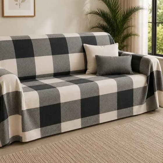 KIT 2 Mantas King 3,00m x 1,80m Sofá Grande Decorativa Grossa Protetora | Sala, Cama e Coberta