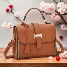 Bolsa Moda Feminina Com Alça Transversal Tiracolo Media F2412