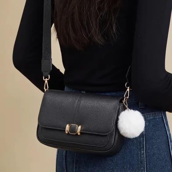 Bolsas Transversal média pequena Feminina Com Alça larga Novidade C-064