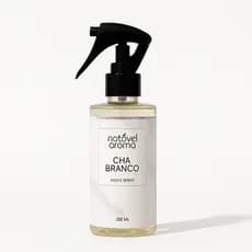 Odorizante Home Spray Aromatizador de Ambiente Cheirinho Tecidos Chá Branco 200ml