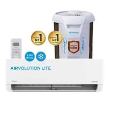 Ar Condicionado 9000 Btus Split Hi Wall Inverter Midea Frio Airvolution Lite R-32 220V