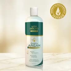 Condicionador Óleo de Argan Vita Brilho 1L com Tampa Hidratação, Nutrição e Brilho Intenso