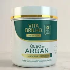 Máscara de Hidratação e Reparação Óleo de Argan 500g  Cabelos Fortes e Hidratados