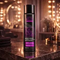Condicionador Matizador Violet Profissional 300ml Vita Brilho Neutraliza Amarelado Cabelos Loiros
