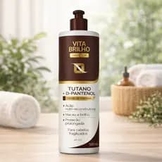 Creme de Pentear Tutano + D-Pantenol 500ml Vita Brilho Reconstrução, Maciez e Proteção para Cabelos