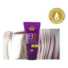 Bb Cream Capilar Reparação Profunda Profissional 60 Ml Com Filtro Solar Vita Brilho