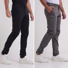 Calça Alfaiataria Masculina Calça Sarja Calça Masculino
