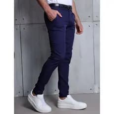 Calça Alfaiataria Masculina Calça Social Masculina Slim Chino Premium Casual Estilo Skinny